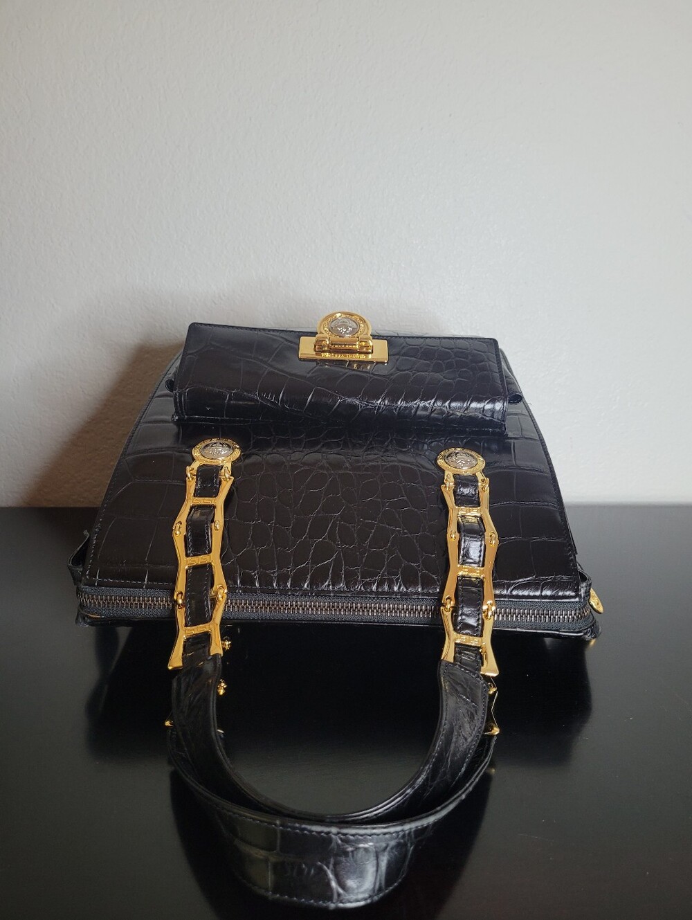Gianni Versace Top-Handle Bag - Picture 9 of 15